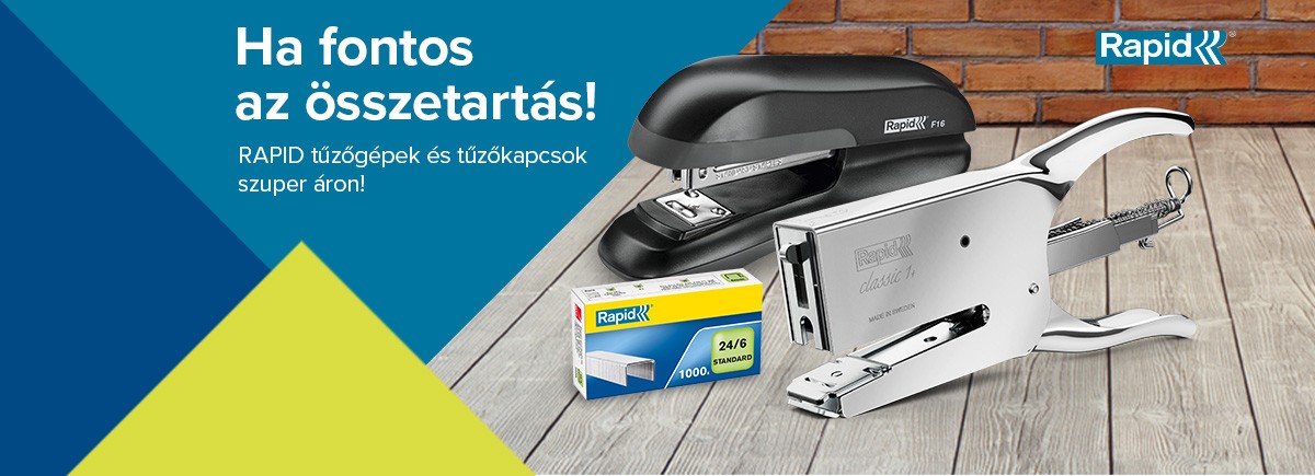 Vásároljon RAPID tűzőgépeket!