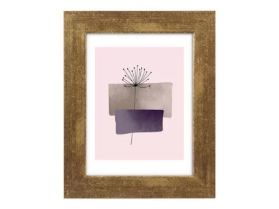 Képkeret, fa, 15x20 cm, "Goldbuch Ian", arany