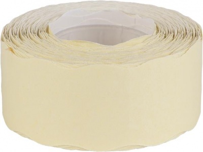 Árazószalag, 25x16 mm, "A", fehér