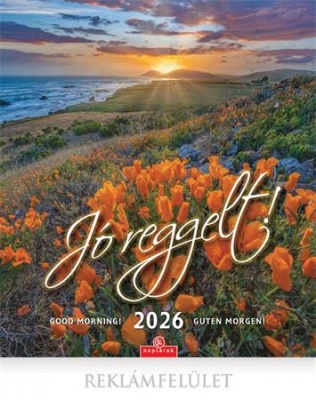 Naptár, fali, CSG "Jó reggelt" 