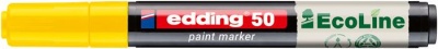 Lakkmarker, 2-3 mm, EDDING "50", sárga