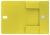 Iratvédő mappa, 11 mm, PP, A4, LEITZ "Recycle", sárga
