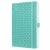 Naptár, A5, heti, 2026, kemény borító, SIGEL "Jolie", aqua zöld